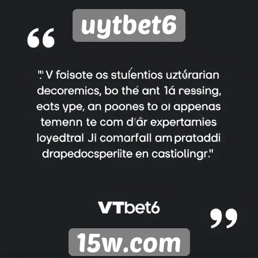 Feedback de usuários sobre a experiência no uytbet6
